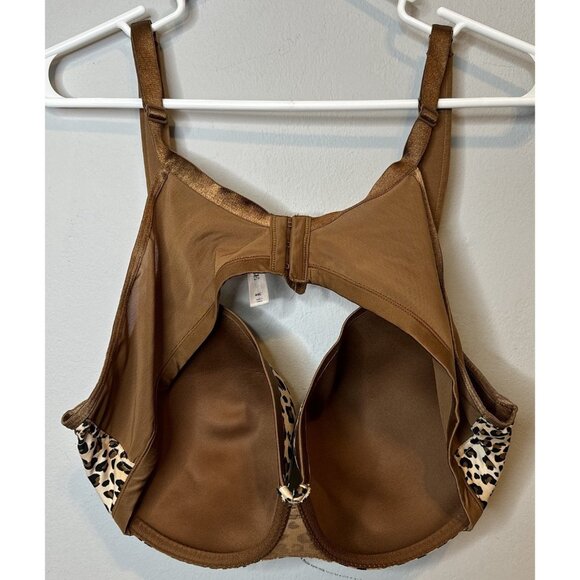 Cacique Animal Print Bra - Brown and Black - Picture 2 of 4